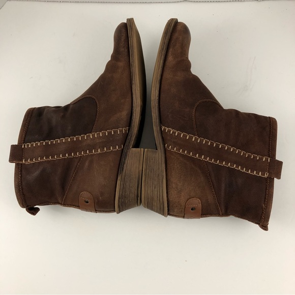 Coolway Boots Women 8/41 Brown Leather Ankle Carlin - Picture 6 of 14